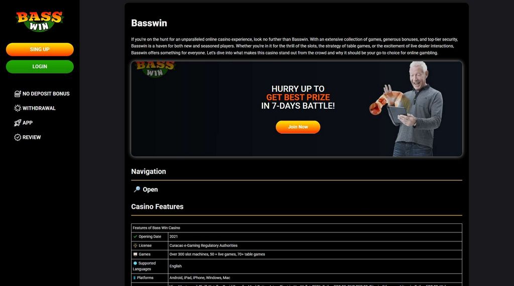 The Online Video Game Library at Bass Win Gambling Enterprise