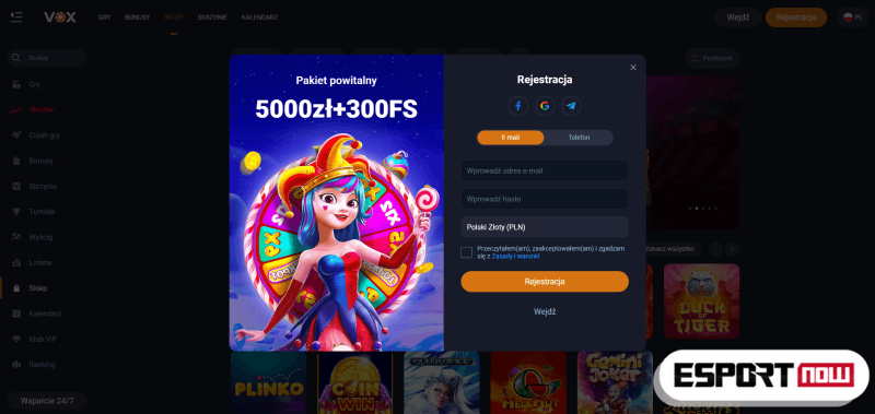 VOX Casino — recenzja, oferta gier i porady dla graczy VOX Casino — recenzja, oferta gier i porady dla graczy